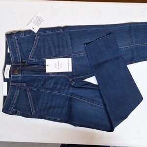 NEW! SkinnyGirl Seamed Reagan High-Rise Skinny Fit Ankle Length Jeans, Indigo